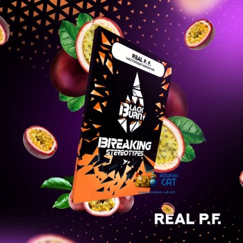 Табак для кальяна BlackBurn Real P.F. (БлэкБерн Маракуйя) 100г - фото 1